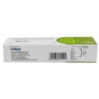 Zoster Cream, Acyclovir 5%, Cream 5g, Leeford Healthcare Ltd, Box information, Manufacturer