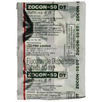 Zocon 50, Generic Diflucan,  Fluconazole Packaging