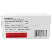 Patadin, Olopatadine 5mg, Ajanta Pharma Ltd, Box information, Caution