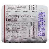 Doxin, Generic Sinequan,  Doxepin Packaging