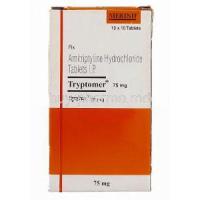 Trypotmer, Generic Amitrip,  Amitriptyline 75 Mg  Box