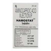 Hamostat, Generic Amicar,  Aminocaproic Acid Injection