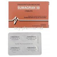 Sumagran 50 Mg,  Generic Imitrex,  Imigran