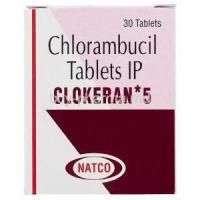 Clokeran, Generic Amcil / Leukeran, 5 mg box