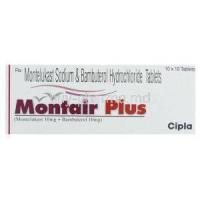 Montair Plus,  Montelukast  /  Bambuterol