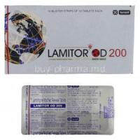 Lamitor OD 200,  Generic  Lamictal,  Lamotrigine