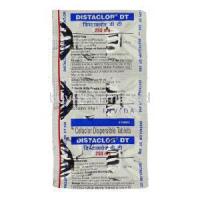 Distaclor DT, Generic  Ceclor, Cefaclor 250 mg packaging