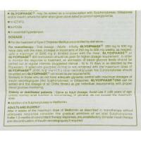 Glyciphage, Generic  Glucophage, Metformin 850 mg information sheet 3