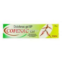 Cofenac, Generic Voltaren, Diclofenac Gel box