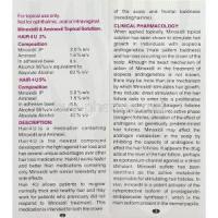 Hair4u, Minoxidil / Aminexil information sheet 1
