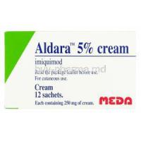 Aldara Cream box