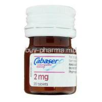 Cabaser Cabergoline 2 mg bottle