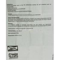Naturalube , Polyvinyl Alcohol/ Povidone  Eye Drops information sheet 2