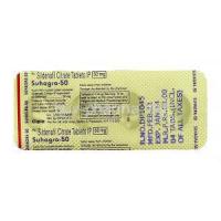 Suhagra, Sildenafil 50 mg packaging