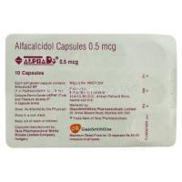 Alpha D3, Alfacalcidol 0.5 mcg packaging