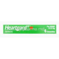 Heartgard 30 Chewable Ivermectin 136mcg for medium Dog (12-22kg) 6 chewables