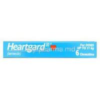 Heartgard 30 Chewable Ivermectin 68mcg for Small Dog (up to 11kg)  6 chewables