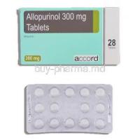 Allopurinol, Generic  Zyloprim 300 mg 28 Tablet