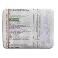 Ceff, Generic  Keflex, Cephalexin 250 mg packaging