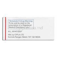 Doxacard, Generic  Cardura, Doxazosin 2 mg Cipla