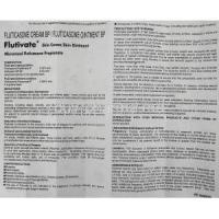 Flutivate, Fluticasone  Ointment information sheet 1