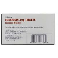 Doxazosin 4 mg storage condition