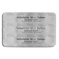 Amlodipine 10 mg packaging