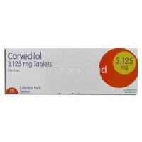 Carvedilol 3.125 mg Teva