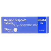 Quinine 300 mg box