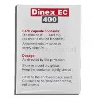 Dinex EC, Generic Videx, Didanosine  400 mg box composition
