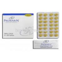 Premarin, Conjugated  Estrogens 1.25 mg