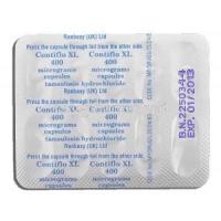 Contiflo XL, Generic Flomax, Tamsulosin 400 mg XL packaging