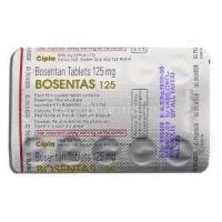 Bosentas, Generic Tracleer, Bosentan 125 mg packaging
