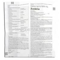 Zoldria, Zoledronic Acid Injection information sheet 1