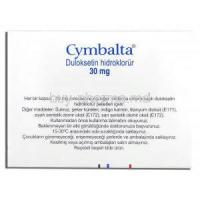 Cymbalta, Duloxetine  30 mg Capsules