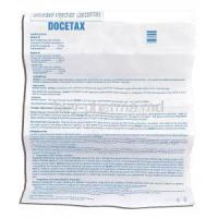 Docetax, Generic Taxotere /Docetaxel, Ticlopidine Injection 20mg/0.5ml  information sheet 1