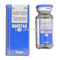 Docetax, Generic Taxotere /Docetaxel, Ticlopidine 80 mg Injection