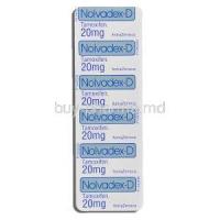 Nolvadex 20 mg packaging