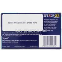 Efexor-XR, Venlafaxine 150 mg Wyeth Australia