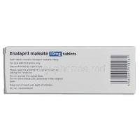 Enalapril 10 mg box information