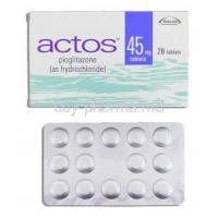 Actos, Pioglitazone 45 mg