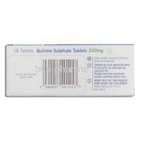 Quinine  200 mg box information