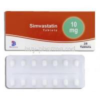 Simvastatin Tablets, Generic  Zocor, Simvastatin 10mg