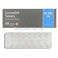 Carvedilol 6.25 mg