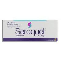 Seroquel 100 mg box