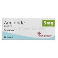 Generic Midamor, Amiloride 5 mg box
