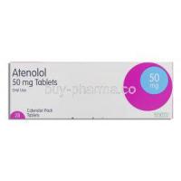 Atenolol 50 mg box