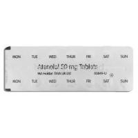Atenolol 50 mg packaging
