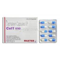 Ceff, Generic Keflex,   Cephalexin 375 Mg Tablet (Lupin)