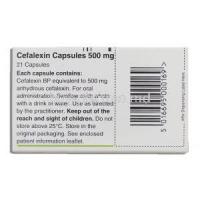 Cefalexin 500 mg  box information